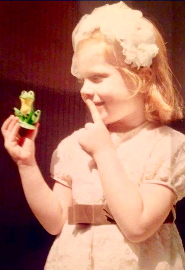 tremain_pamela's tweet photo. Rupert and I go way back, Easter 1969. He lived in my subconscious all these years! #RupertsBigMove #Frogs #ChildrensBooks #KidsLoveFrogs https://t.co/TUdCI5xTp0
