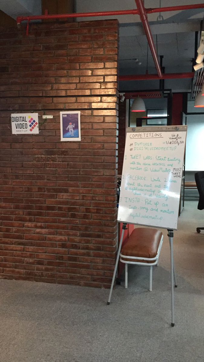 VideoMeetup's tweet photo. We are all set to kick start the #DigitalVideoMeetup, Noida Chapter at the @vidoolydotcom office! https://t.co/DdU182aOVY