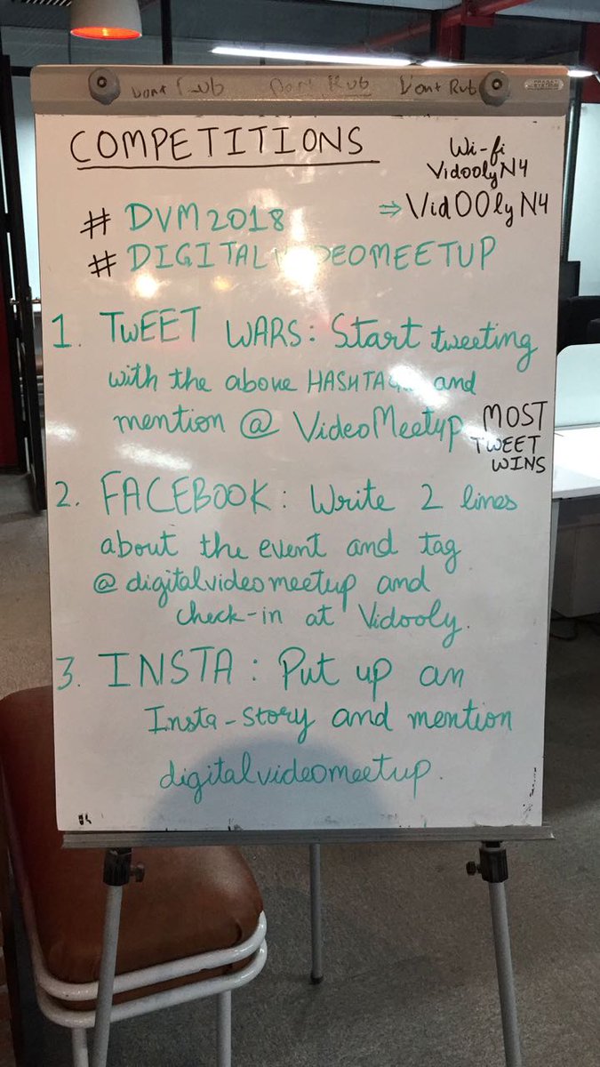 VideoMeetup's tweet photo. We are all set to kick start the #DigitalVideoMeetup, Noida Chapter at the @vidoolydotcom office! https://t.co/DdU182aOVY