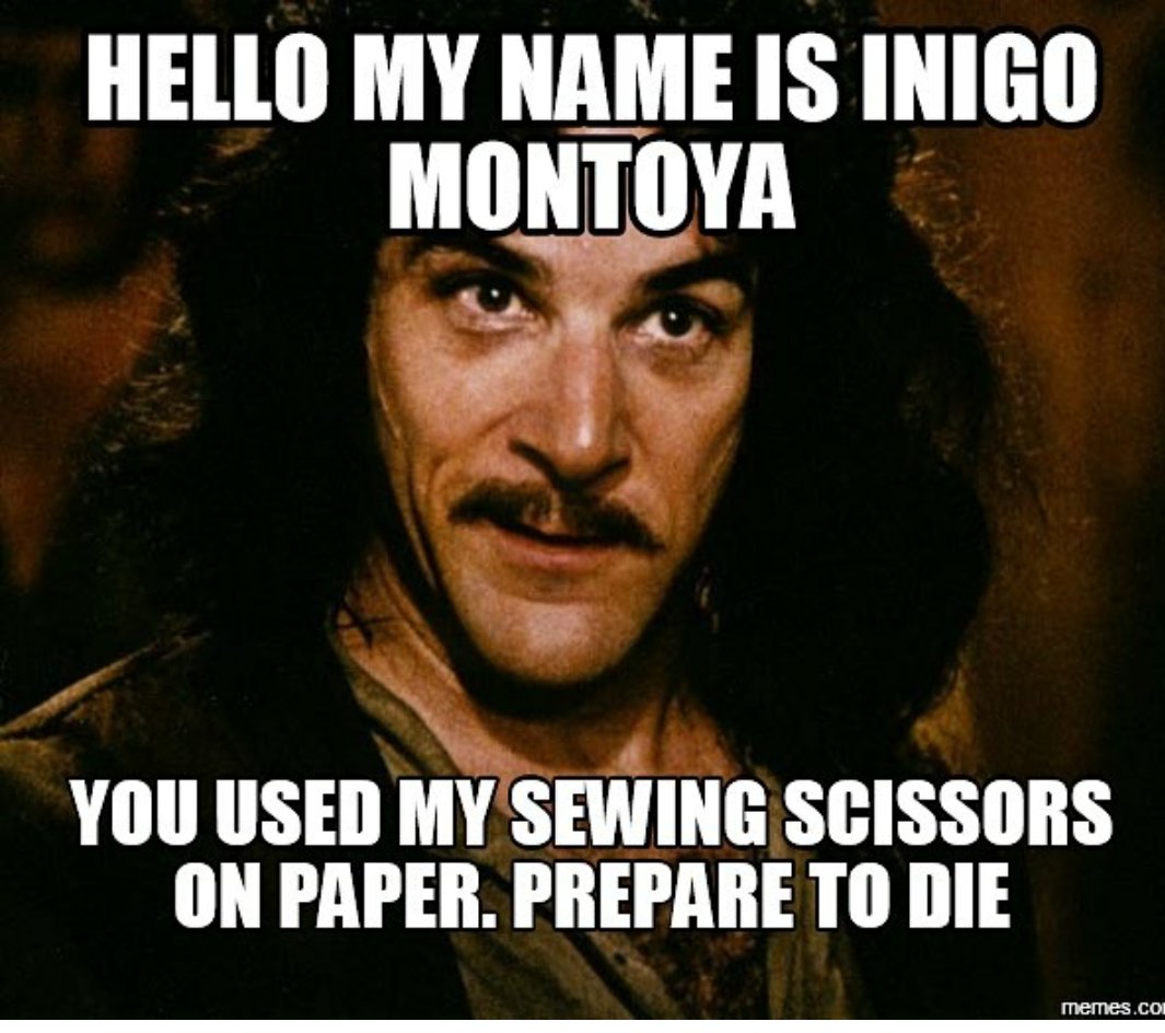 me at least once a month. #sewing #life.