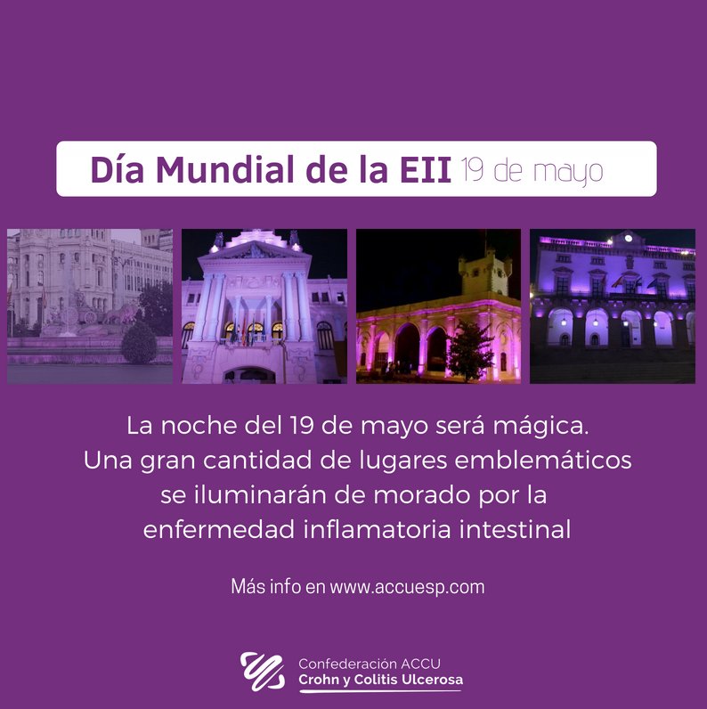 Hoy, 🎗️ Día Mundial de la Enfermedad Inflamatoria Intestinal, la Campana de la Vela de la #AlcazabaAlmería lucirá de morado #ACCU para dar la mayor visibilidad a la enfermedad de Crohn y a la colitis ulcerosa. <a href="/ACCU_Espana/">ACCU ESPAÑA</a> @ACCUjovenes <a href="/blogtueii/">TUEII</a> #DíaMundialEII 🛎️