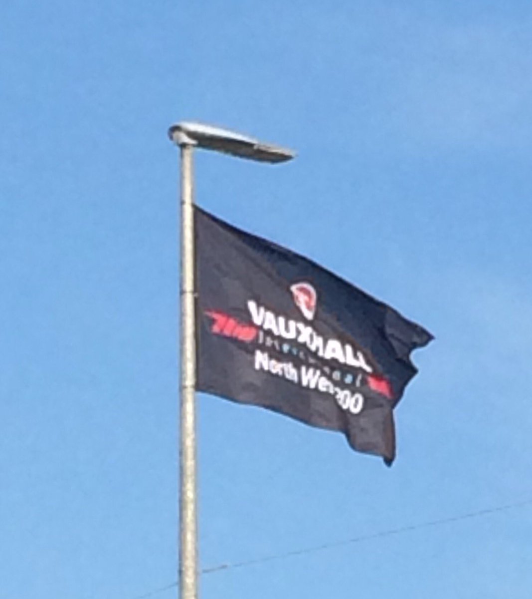 NYRRSC's tweet photo. Bright blue sky with a strong breeze here @northwest200 hoping it drops a bit before racing they'll be riding straight into it going down to #UniversityCorner have a great ride our sponsored riders @DomHerbertson & @DaveyTodd742 keep her pinned ✊️🏁 https://t.co/eb5amNYC5F