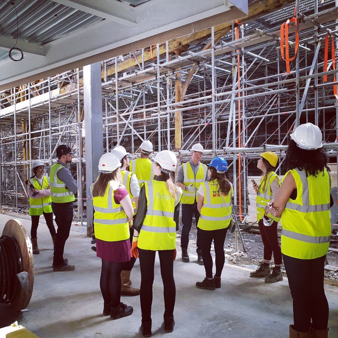 GreatSpaceUK's tweet image. Thank you @RIBA @RIBA_YAPF @xsite_arch @ibstockbrick for the tour of The North East Futures UTC on the site of Stephenson’s Locomotive Yard. #youngarchitects #yapf #ribayapf #siteexperience #sitevisit #northeastarchitecture #stephensonquarter #architecture #northeast #newcastle
