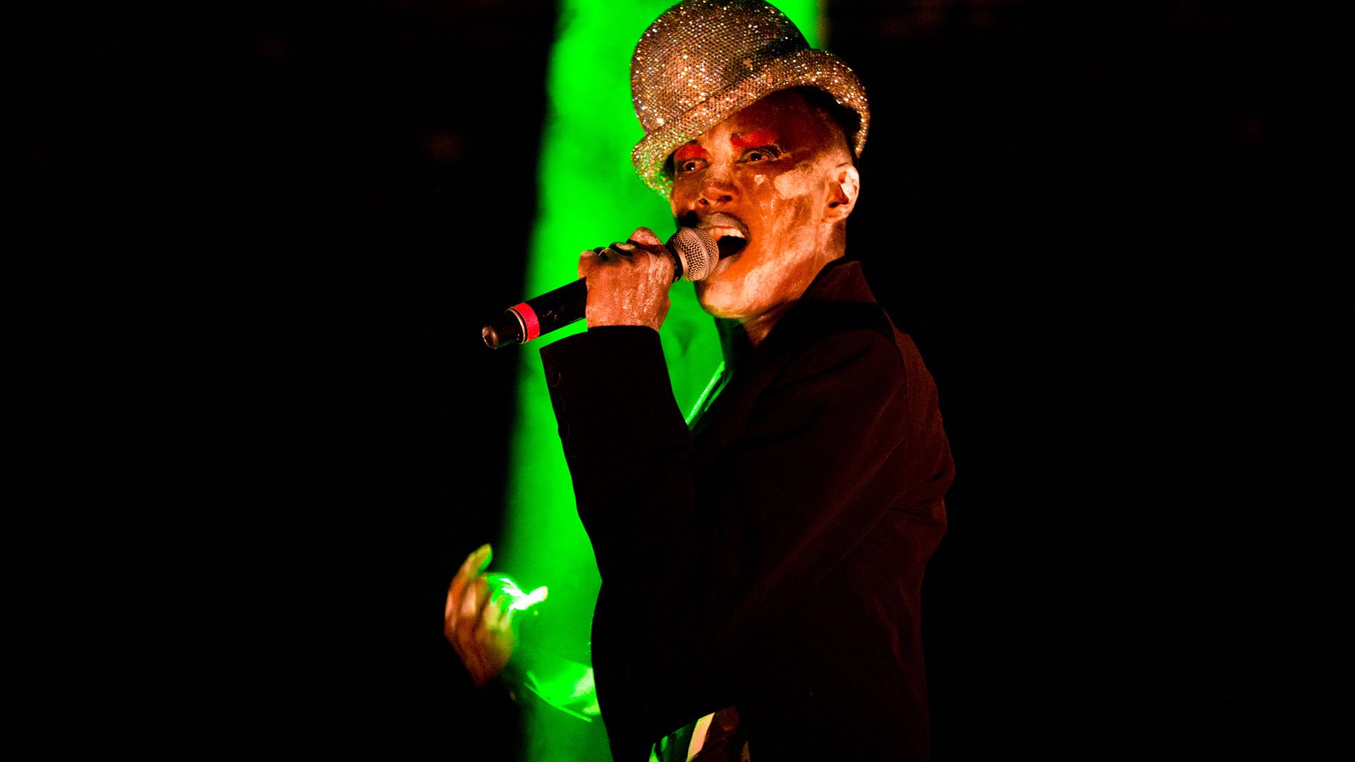  I only move forwards, never backwards, darling.  Happy Birthday, Grace Jones. 