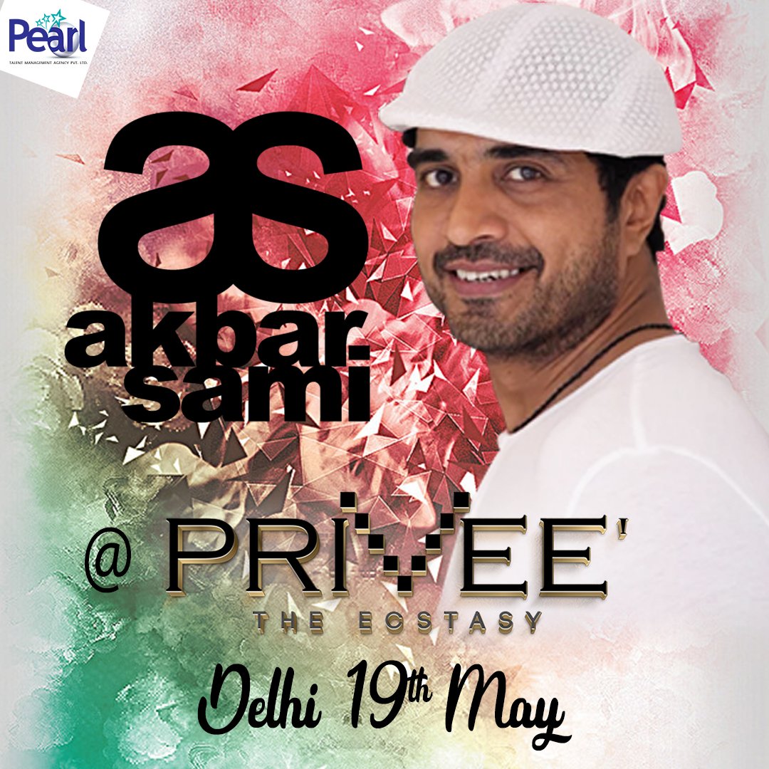 _Pearl_Team's tweet photo. Pearl Exclusive Legendary DJ Akbar Sami live tonight in DELHI @ PriveΓ© .
#PearlTalentManagement #PearlExclusive #teamakbarsamiworldwide #LegendaryAkabrSami #DJ #GigsUpdate #Gigs#delhi #djnight #DesiNight #Bollywood #Bollywoodnight #loud #music #live #gignight #giglife #pearlevent https://t.co/ERIQ1iFPDH