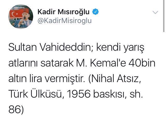 Ayrıca Nihal Atlı da kendi yarış atlarını satarak milli mücadeleye destek vermiş, Nihal Atsız olmuştur. :p