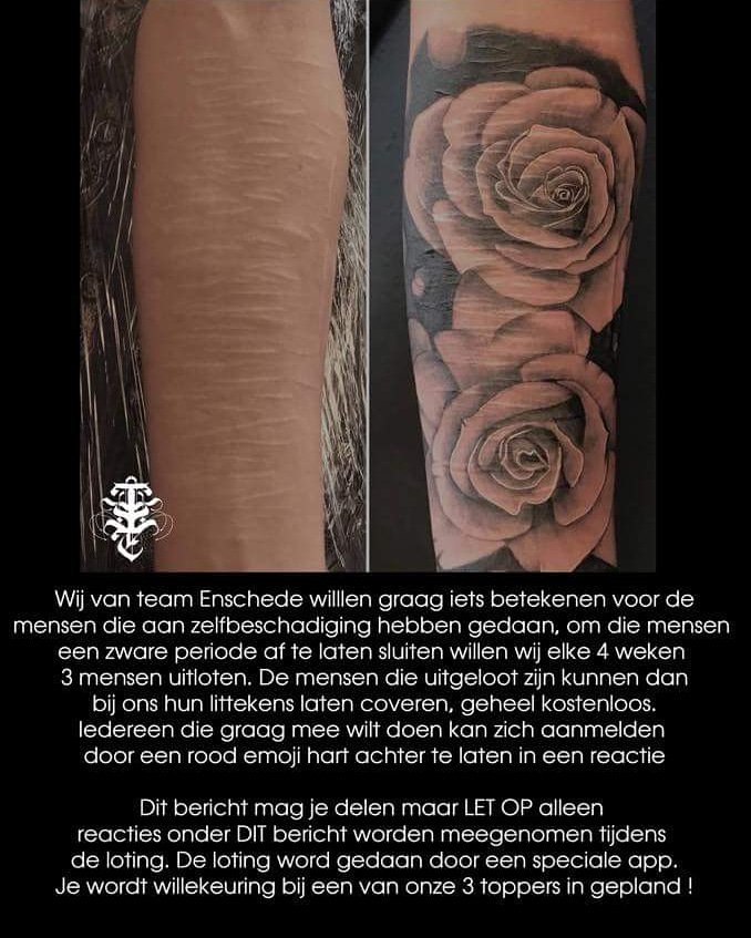 StichtingZebra's tweet photo. Voor alle lotgenoten: een tattooshop uit Enschede biedt iets heel erg moois aan. Kijk op hun Facebook: saunders&amp;soelz om mee te loten https://t.co/hicpDYb2Rc