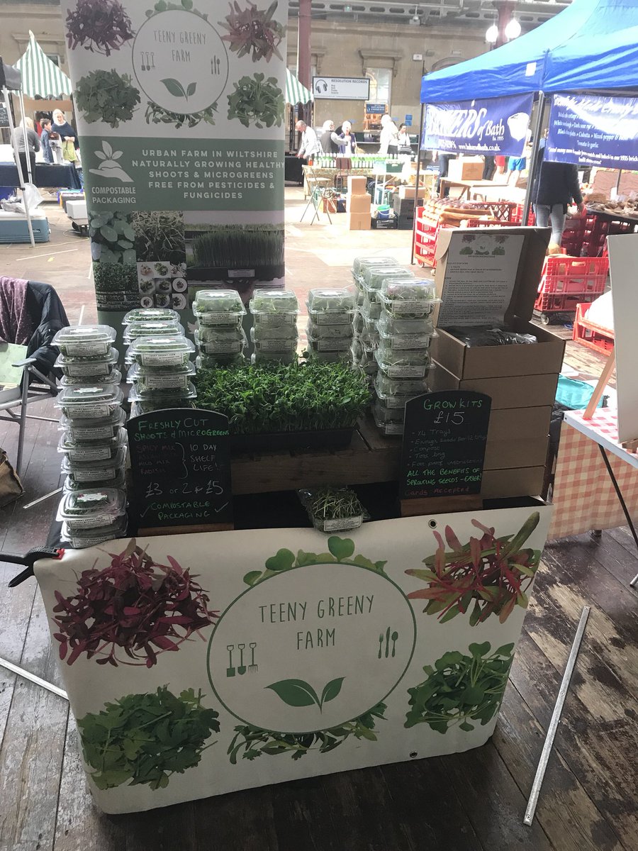 50p off every punnet of shoots if you’re not watching the #royalwedding! Come early so I can get excited for the real event - the FA Cup Final! #bahumbug 🤣
