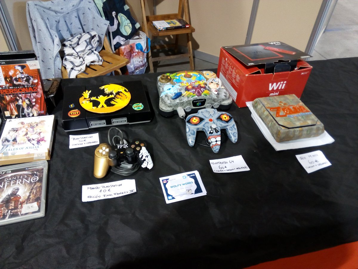 VeroDex91's tweet image. #WolfyWoris ya estamos listos para todo el finde en @Japan_Weekend Valencia, en la zona @RetroWeekend. Estamos junto al escenario principal, ¡Os esperamos! #JapanWeekend #Retroweekend