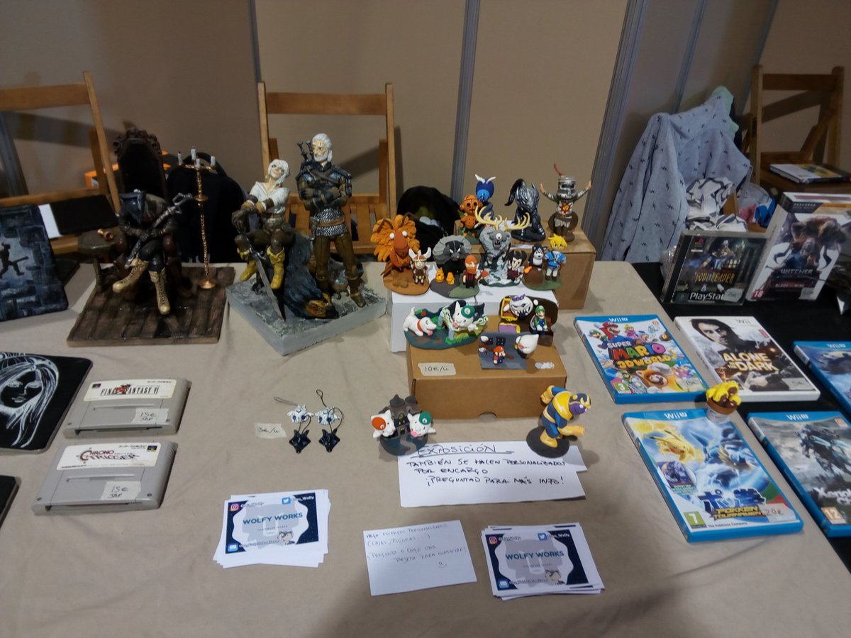 VeroDex91's tweet image. #WolfyWoris ya estamos listos para todo el finde en @Japan_Weekend Valencia, en la zona @RetroWeekend. Estamos junto al escenario principal, ¡Os esperamos! #JapanWeekend #Retroweekend