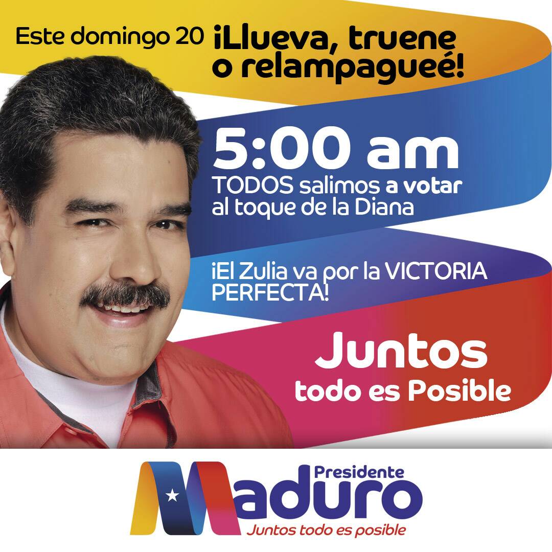 clapsf_'s tweet photo. Vamos Todos al toque de Diana garantizando la victoria popular activados #Ubchs #Clap #SomosVenezuela #ChambaJuvenil #TodosAVotarElDomingo POR nuestro presidente obrero @NicolasMaduro #JuntosTodoEsPosible @gabelorangel @elarcangeljhon https://t.co/U9t3gpr4vn