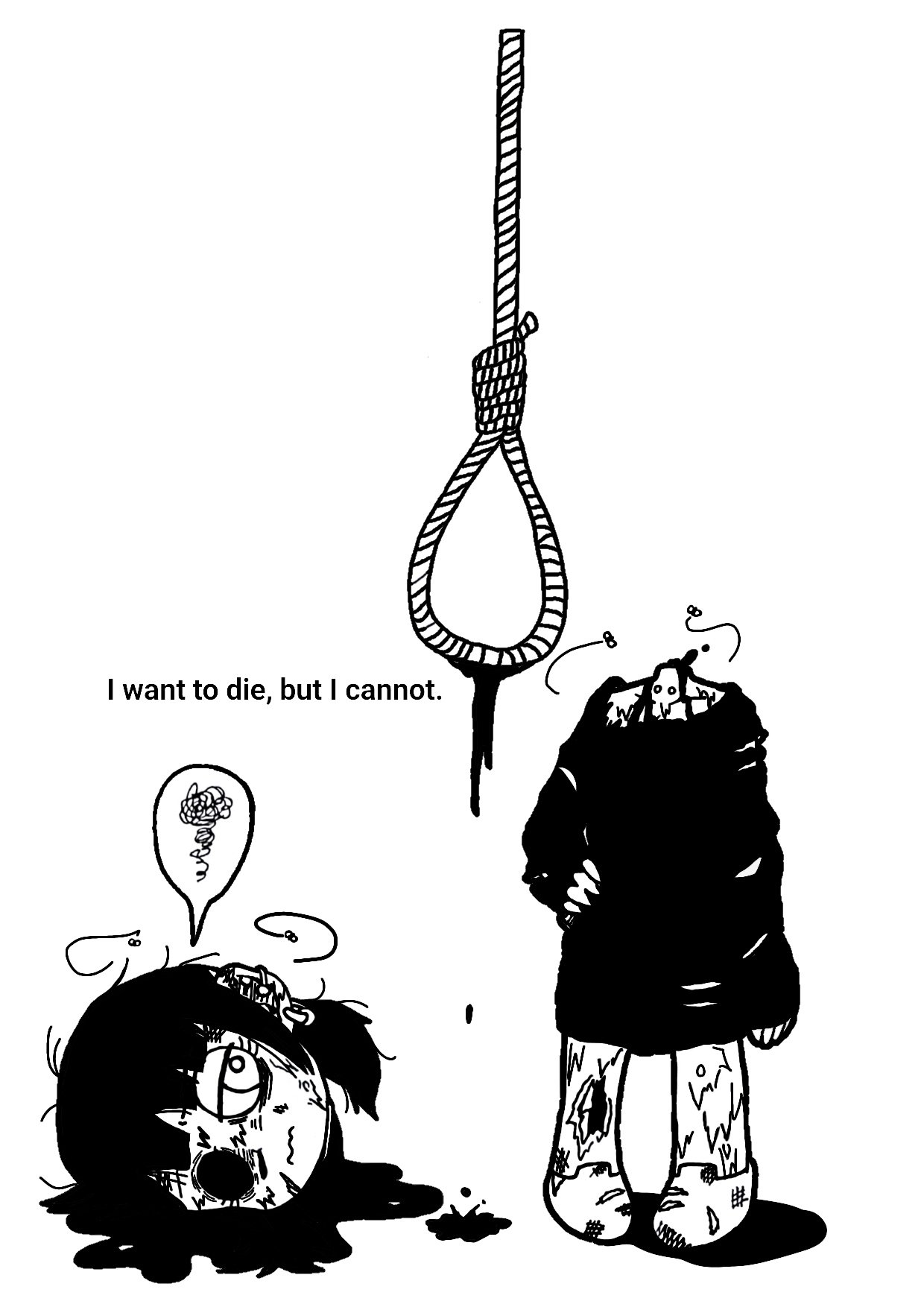 だい ありあ 絵描き Twitter પર 死にたいのにゾンビになってしまったから 何しても死ねなくなってしまったメンヘラ娘 イラスト 絵描き Illustration ゾンビ Zombie メンヘラ メンヘラ女子 病みかわ 病みかわいい 病み ピアス ボディピアス 首吊り