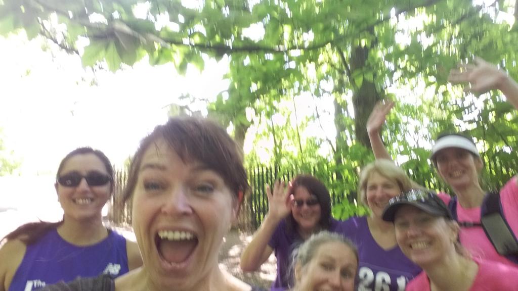 261Greenwich's tweet photo. Fabulous summer run today with hill reps in dappled shade. Gearing up for women can. Can't wait for the views! #261fearless #womencan #fearlessAF #261fearlessgreenwich https://t.co/mCU2teH80R