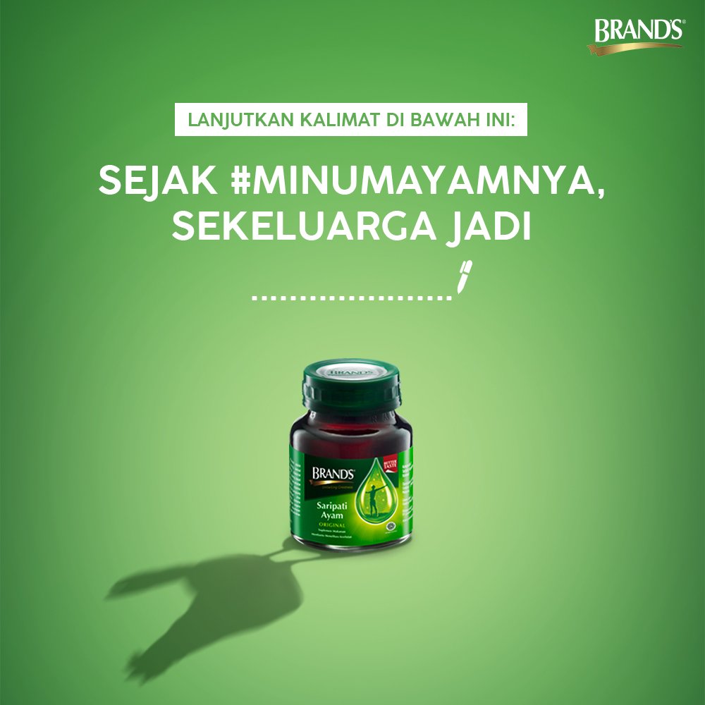 Hal yang nggak kalah penting dari kesehatan kita adalah kesehatan keluarga kita. Yuk, lengkapi kalimat pada gambar dan mention 3 keluargamu untuk ikutan juga ya! #MinumAyamnya