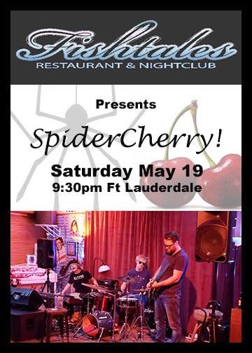 SpiderCherry's tweet photo. TONIGHT We take the stage at Fishtales On 33rd at 9:30pm!
Fort Lauderdale!!
It’s gonna be a great show!
Tell your friends! See you there!
Cheers!
.
.
#Spidercherry #LiveMusic #Concert #SaturdayMorning #Weekend #Hot #FortLauderdale #Fun #Cocktails #Band https://t.co/nqPSwZsdqQ
