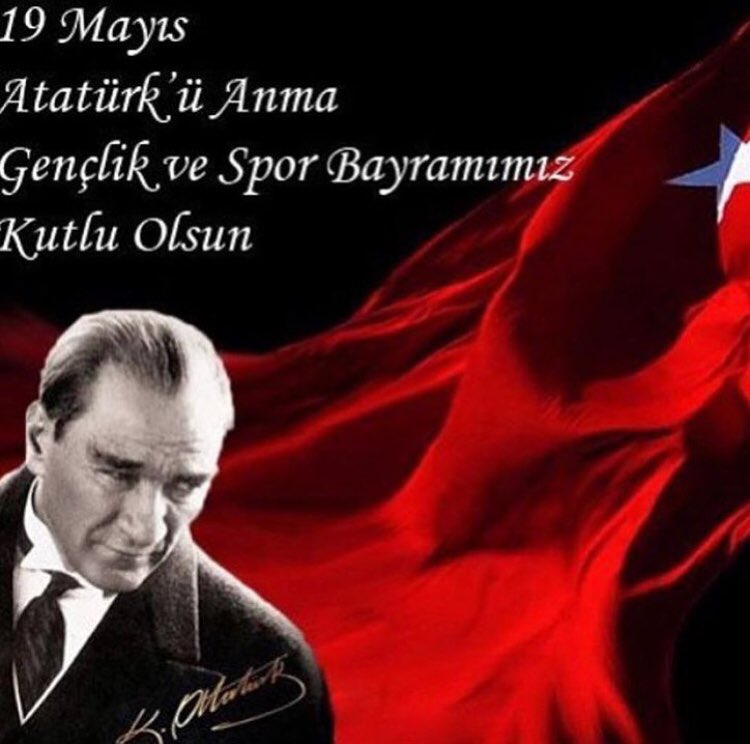 Fikirlerin ve değerlerinle daima bizimlesin.
#MustafaKemalAtaturk
#19 Mayıs Atatürk'ü Anma Gençlik Ve Spor Bayramı Kutlu Olsun🇹🇷
#19Mayıs1919
