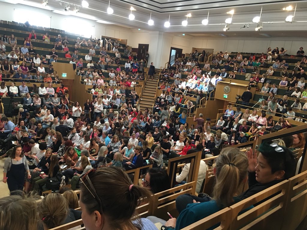 A big room of beautiful women (and a few men too!) being brave, honest, open and writing letters to their soul... guided by @GilbertLiz  #selfcare #creativity #bigmagic #maketimeformetime