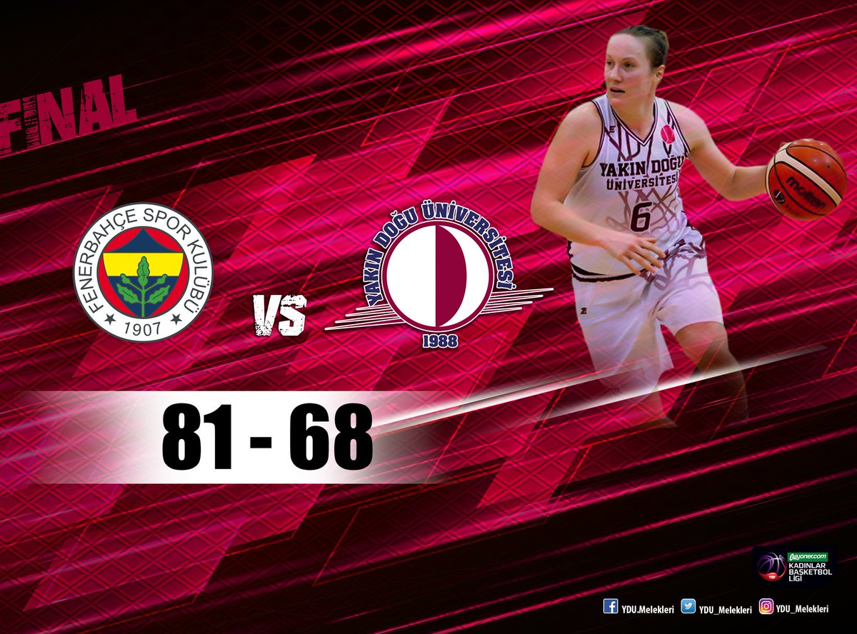 Maç sonucu: Yakın Doğu Üniversitesi 68 - Fenerbahçe 81
#yakındoğuüniversitesi #kbsl #playoffs