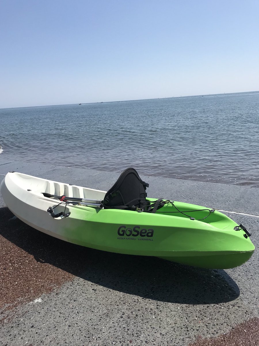 #lovely #sunnyday for #kayaking #teignmouth #sea