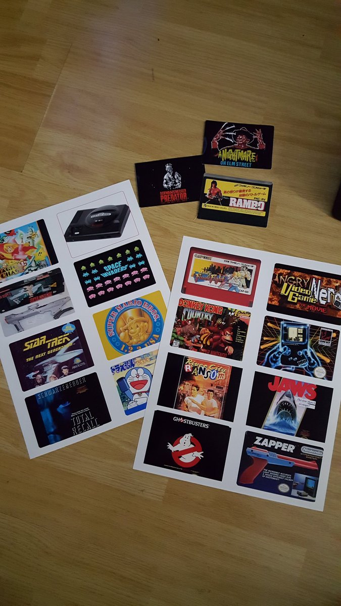 retrogamergirls's tweet photo. 19 more cards made :) still have lots more I want to make! This is kind of addictive :p #barcode #barcodebattle #oddhobbies #RetroGames #80sgaming #retrogamergirl https://t.co/dVF8qRWmqU