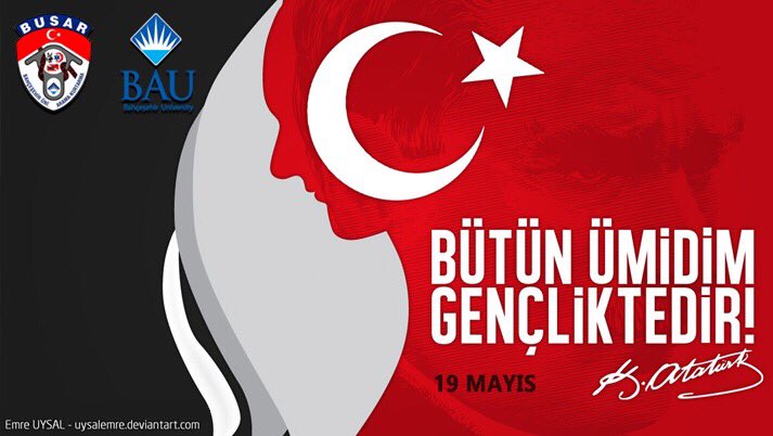 Atatürk’ü Anma Gençlik ve Spor Bayramımız Kutlu Olsun 🇹🇷 #19MAYIS