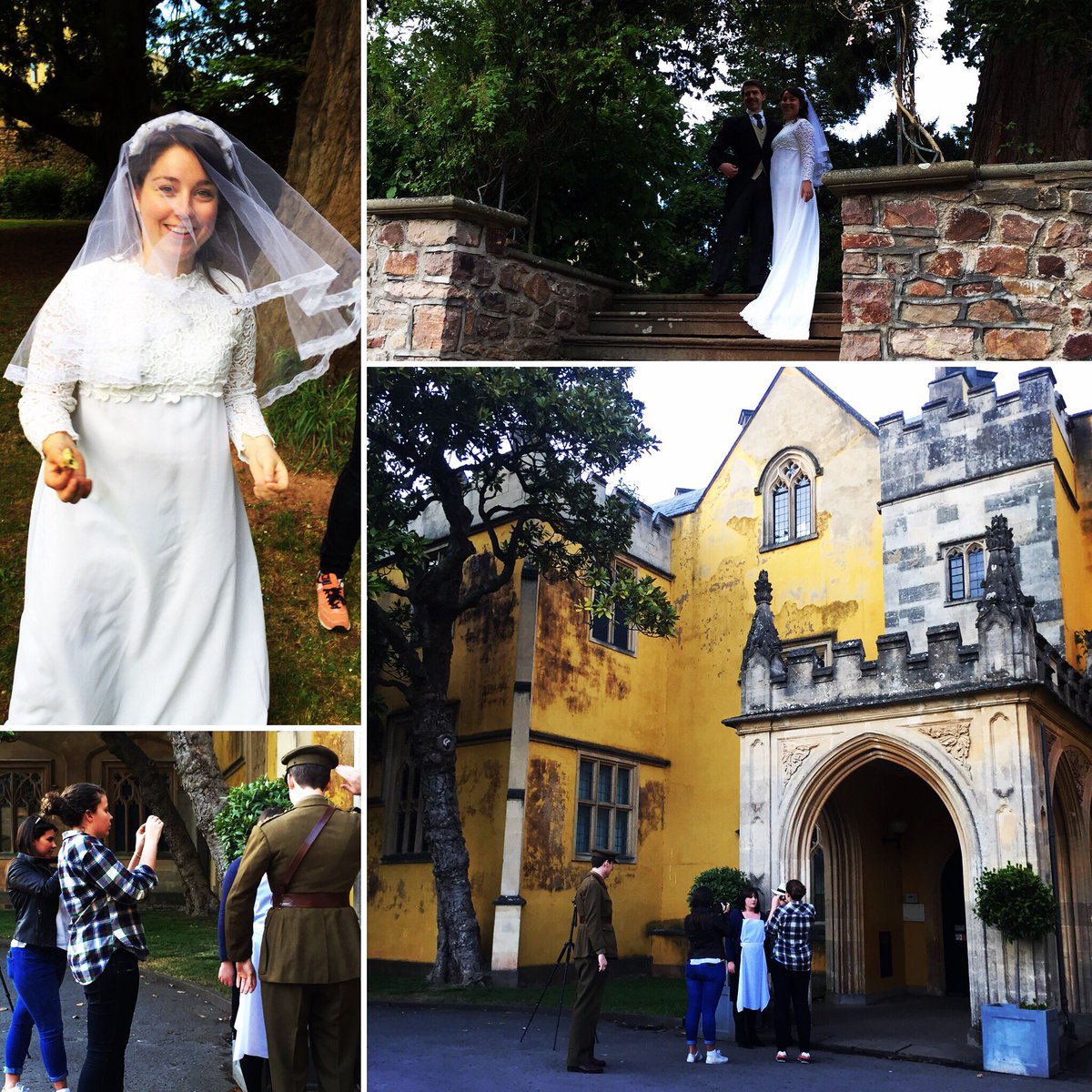 operainabox's tweet photo. A #throwback to shooting our own #royalwedding this time last year for #operainabox #figaro at #ashtoncourt! ๐๐๐ฅ
.
.
.
#mozart #opera #wedding #bristol https://t.co/SROrmfI9Xc
