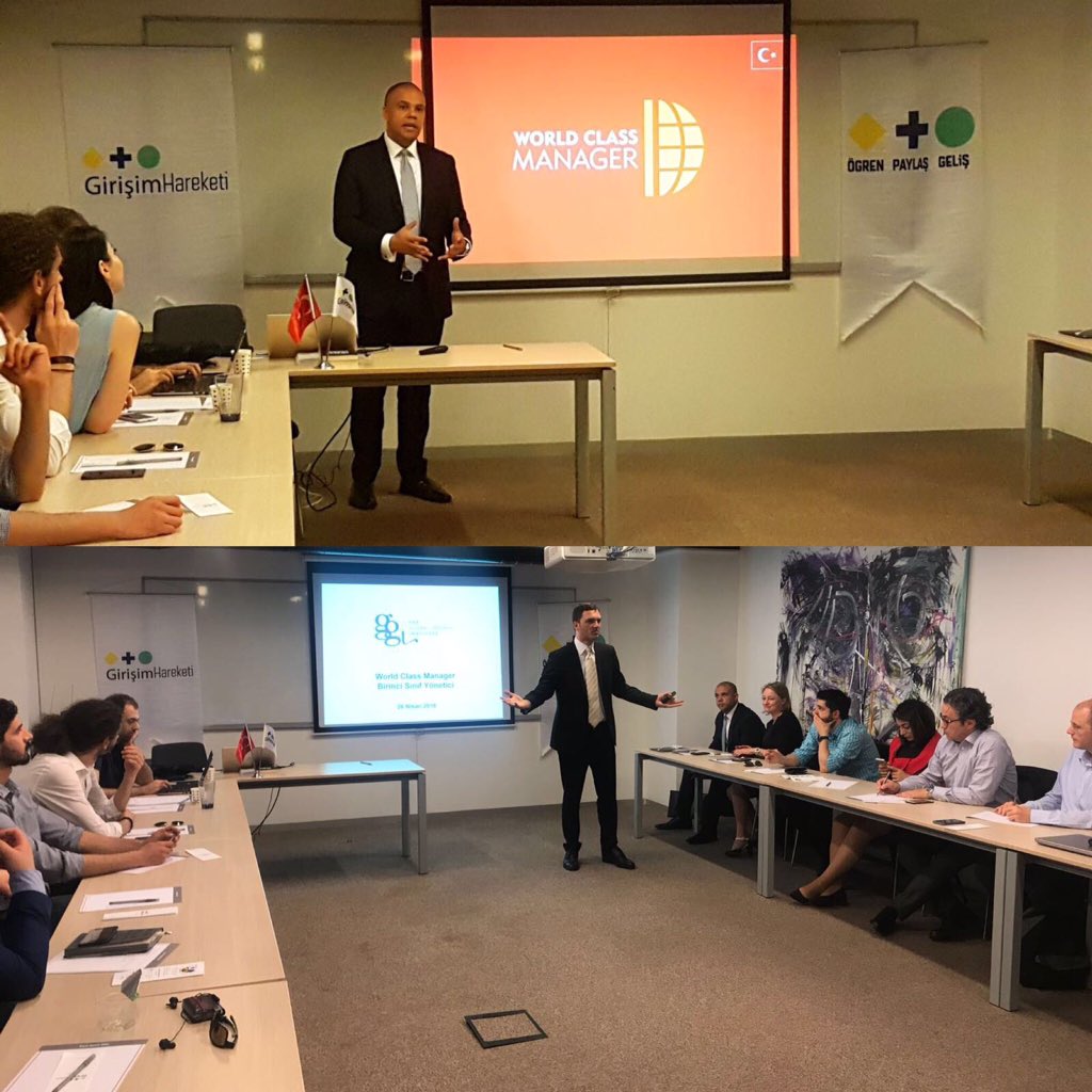 World Class Manager programı sunumunu ve tanıtımını Girişim Hareketi İstanbul etkinliğinde gerçekleştirdik. #WorldClass #Türkiye #İyiYönetici #İyiLider