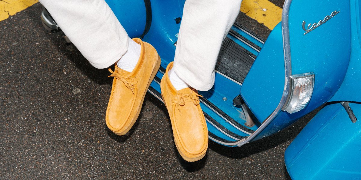 clarks made in italy wallabees