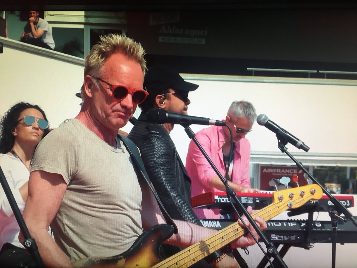 CITIZENCANNES's tweet photo. #Breaking #Cannes2018 @OfficialSting sera en concert sur les marches du @CannesPalais ce soir ! #Evenement #Palmares #Ceremonie https://t.co/yz0PFMB1NO