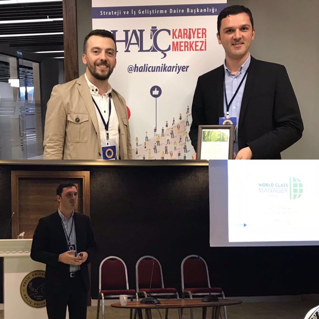 World Class Manager programı sunumunu Haliç Üniversitesi Kariyer Merkezi ile birlikte üniversitenin kariyer günlerinde gerçekleştirdik. #WorldClass #Türkiye #İyiYönetici #İyiLider