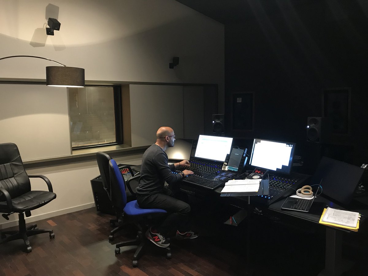 EnriqueMazzola's tweet image. First day of editing of @ONDIF next cd to be released in October. At work with #MireilleFaure at #LeStudio of @ONDIF !!!