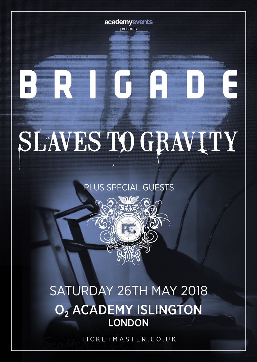 brigadeofficial's tweet photo. Just one week to go until our show with @slavestogravity and @phoenix_calling at @O2Islington
We honestly can’t wait!
There’s still some tickets available if you haven’t got yours yet.
https://t.co/MMzPBEDszb
#brigade #brigadeofficial #slavestogravity https://t.co/kf5J0g9Vix