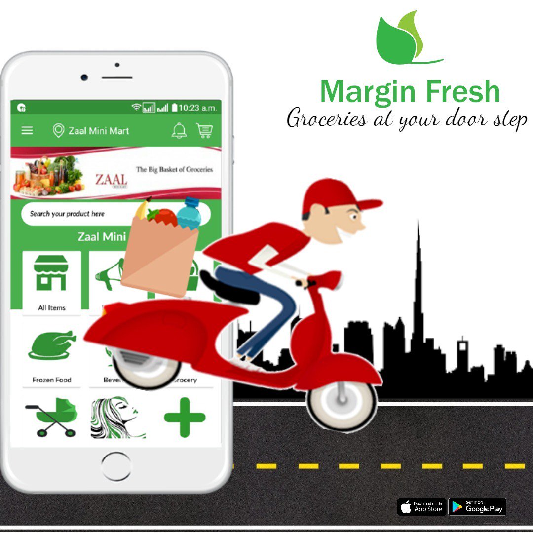 MarginFresh's tweet photo. What’s better than home-delivery?
You can get fresh groceries delivered now with Margin Fresh from your neighborhood supermarket as soon as one hour. Visit https://t.co/rOxDrP869b and enjoy shopping...🛒
#mydubai #dubaimums #dubai #dubaimom #dubaikids #dubailife #ladiessalon #uae https://t.co/tKTyK2Aa1P
