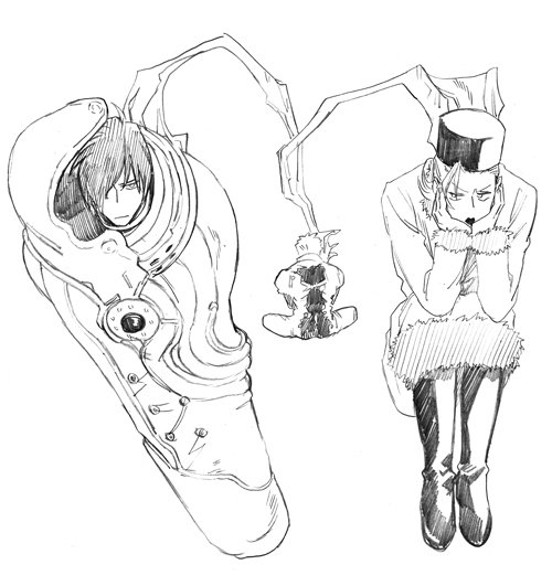 落書き　/トライガン
だっこ選手権