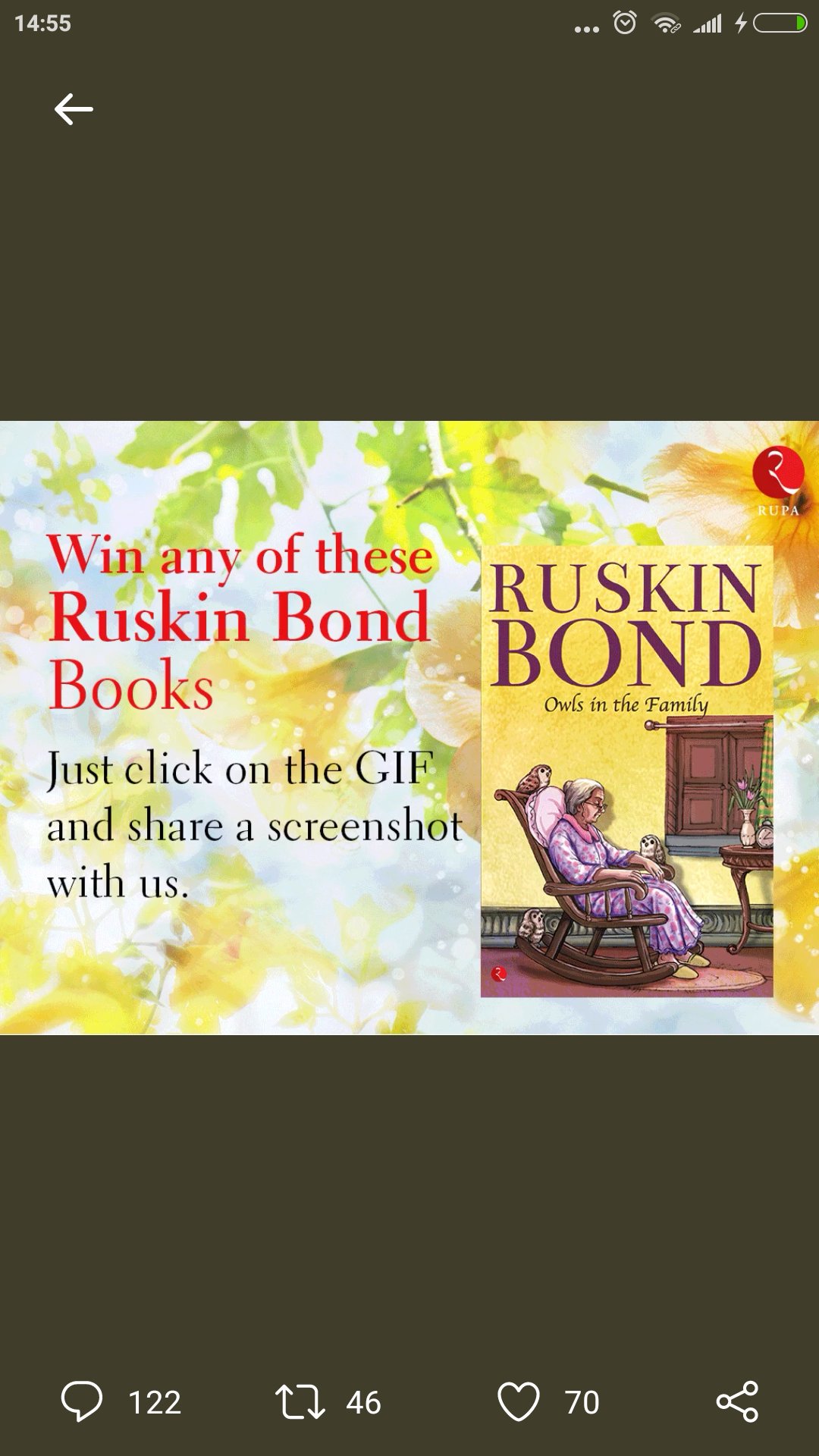   Happy Birthday Ruskin Bond 