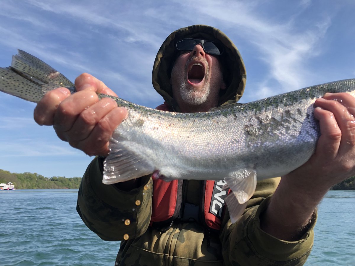 Who else is this excited the long weekend is here! Water is still cold , be safe out there and wear that PFD 🎣 #May24weekend