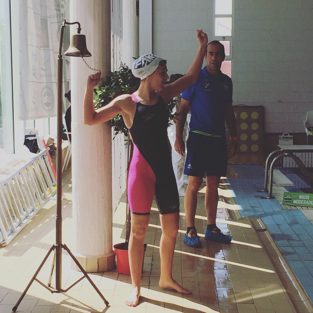 TrofeoCCPH's tweet photo. Cae 1º Récord del Trofeo #MartaBonillaParejo @fanatacion #100MFem #01:02:10 Enhorabuena!!!! https://t.co/cv5cjyluGN