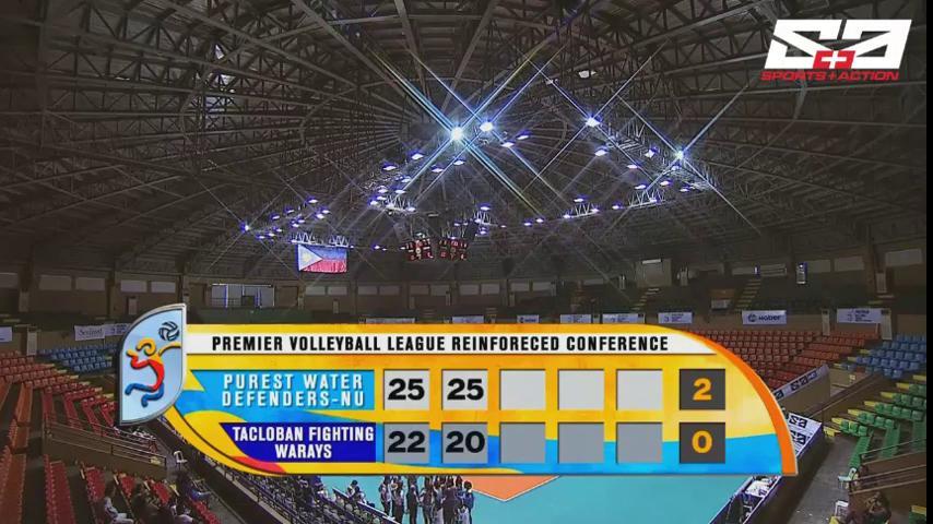 abscbnsports's tweet photo. Water Defenders looking good after a convincing Set 2 win over Tacloban. #PVLonABSCBN #PVLOnTour 

LIVE NOW!

📺 ABS-CBN S+A

📱/💻 https://t.co/54eFiw6UdN https://t.co/kzAEpXJLg0