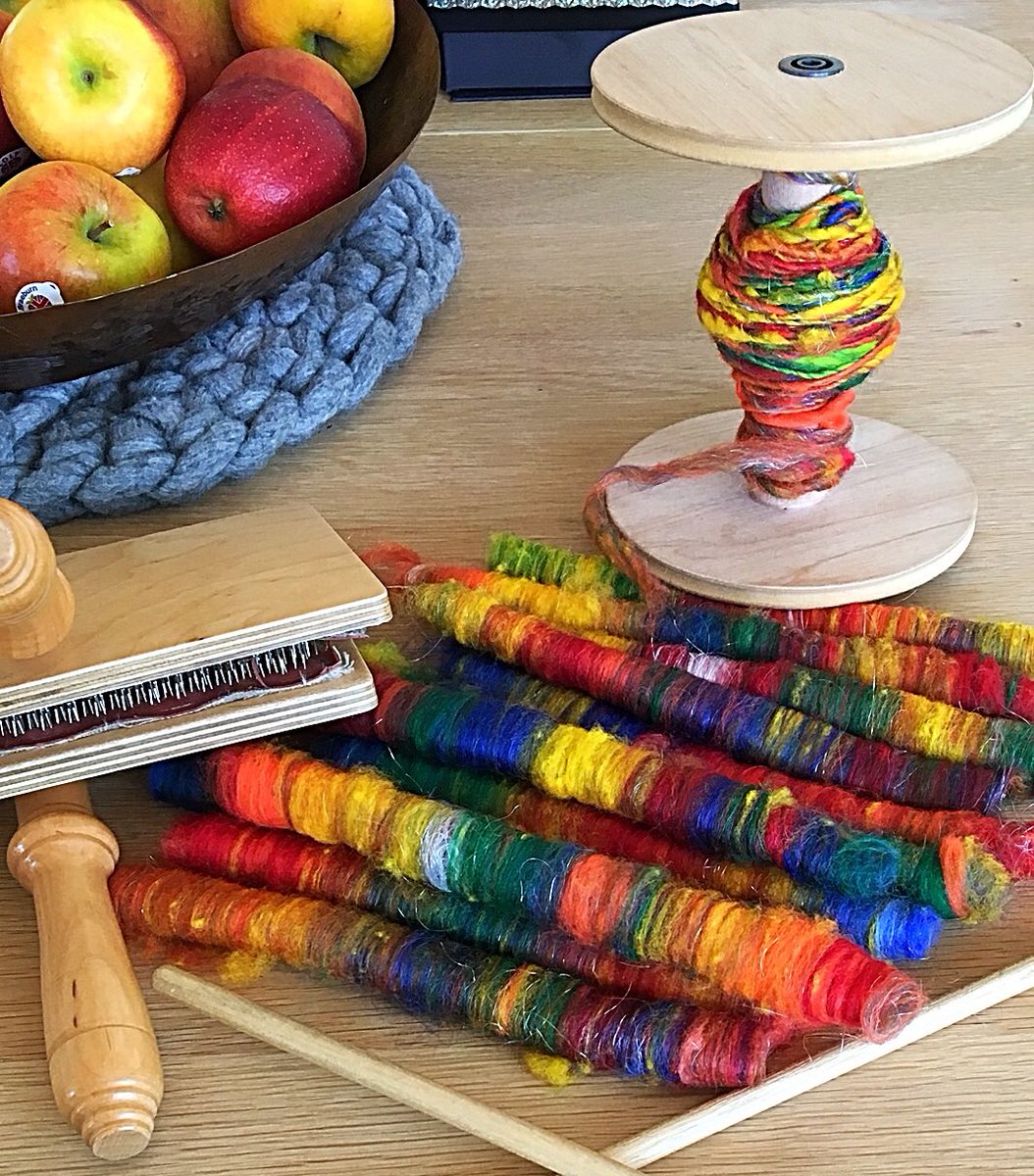 Working and watching the wedding #handmade