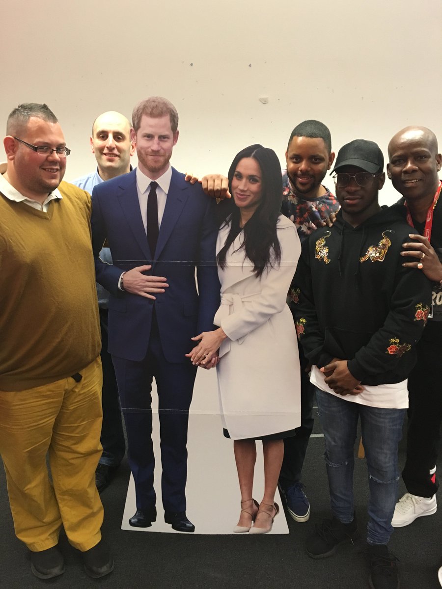 LNER's tweet photo. Passing through #KingsCross between 12:00 and 15:00 today? If you fancy the chance to win two First Class tickets, all you need to do is take a picture with the cardboard cut-out you prefer and send it to us using the hashtag #FootballVSWedding!π° https://t.co/boHWBtq6FE