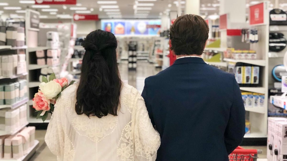 We're not the only ones walking down the aisle today. 😉 💐 #RoyalWedding