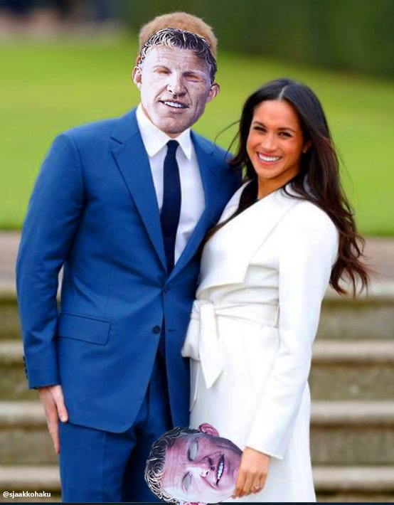 sjaakkohaku's tweet photo. Dirk Kuyt masker groot succes!
#Kuytmasker @Kuyt #HarryandMeghan
@DeFeijenoorder #royalwedding
#Kuyt https://t.co/IfaK1bSPg8