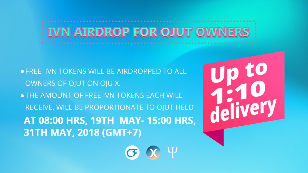 IvnToken's tweet photo. Airdrop ended already. Wanna more IVN Token? Pls check poster and website: https://t.co/s9lkBldVvR @OjuTcoin @Oju_Xchange #blockchain #cryptocurrency #cryptocurrencies #Crypto https://t.co/zxH68Ems7Y