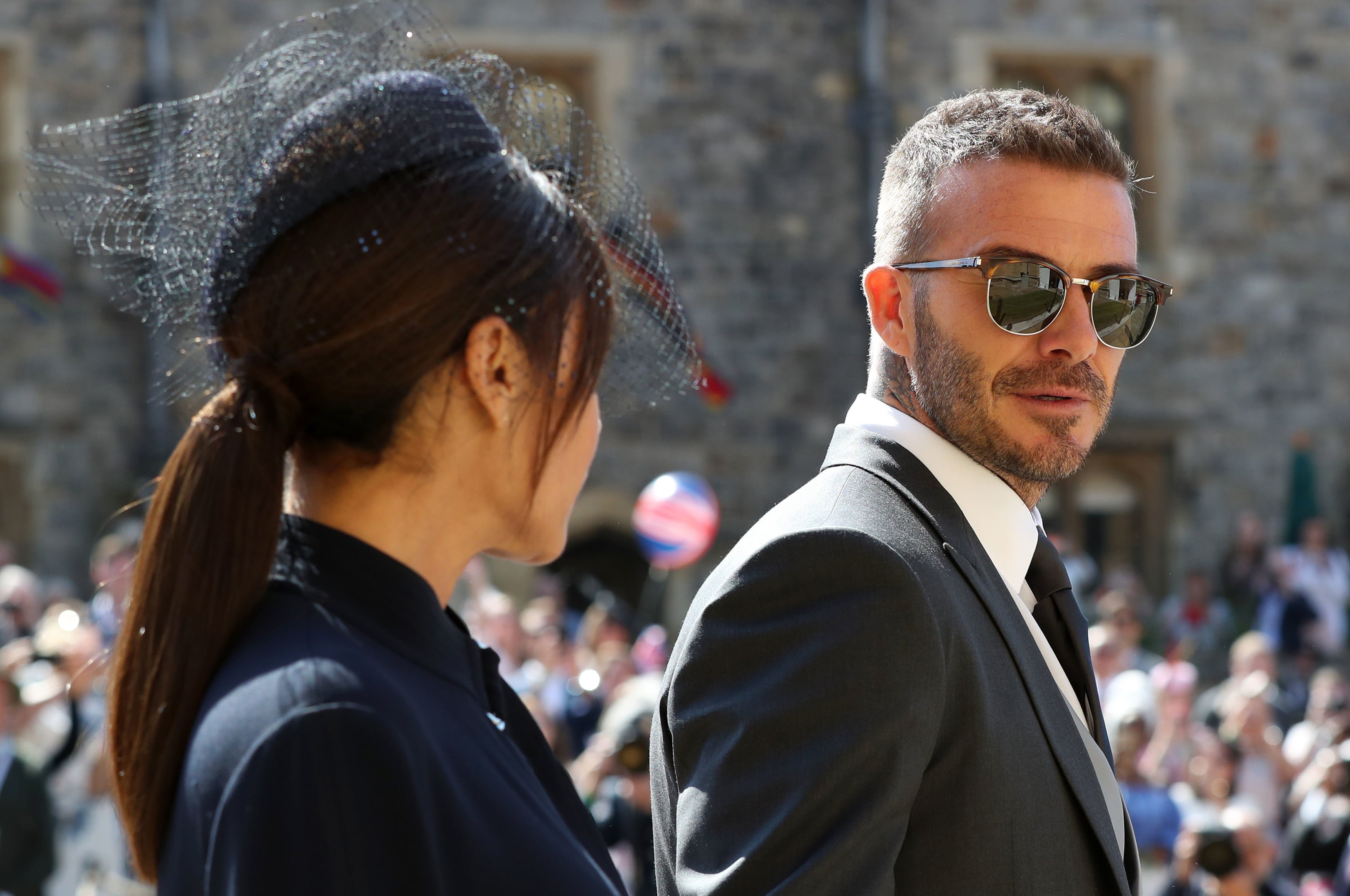 B R Football David Beckham Has Turned Up For The Royal Wedding Looking T Co Y6jbn60sdr Twitter