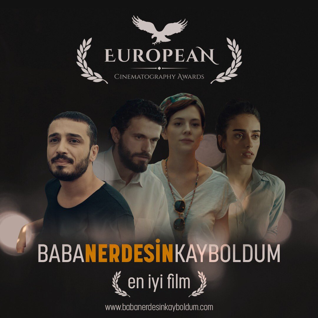 bnksinemafilmi's tweet photo. POLONYA'NIN PRESTİJLİ ÖDÜLÜ BABA NERDESİN KAYBOLDUM FİLMİNE GİTTİ
Polanya'da düzenlenen European Cinematography Ödülleri'nde Baba Nerdesin Kayboldum En İyi film ile döndü.  VİZYONA AZ KALDI!
#babanerdesinkayboldum #dadwhereareyouiamlost #eniyifilmler https://t.co/GZQCHWMrxI