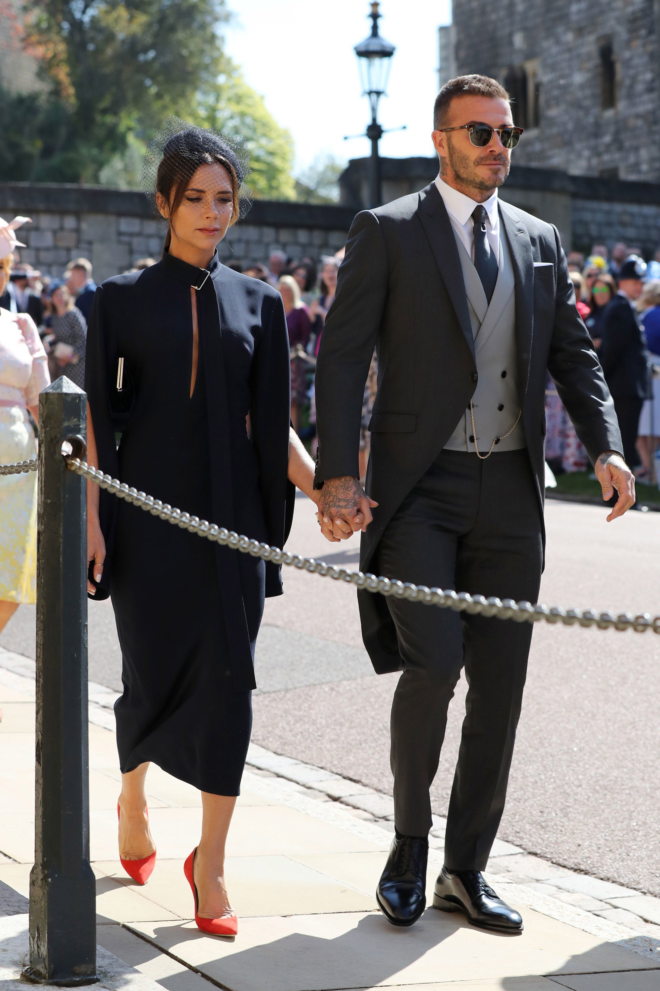 Beckham royal sales wedding suit