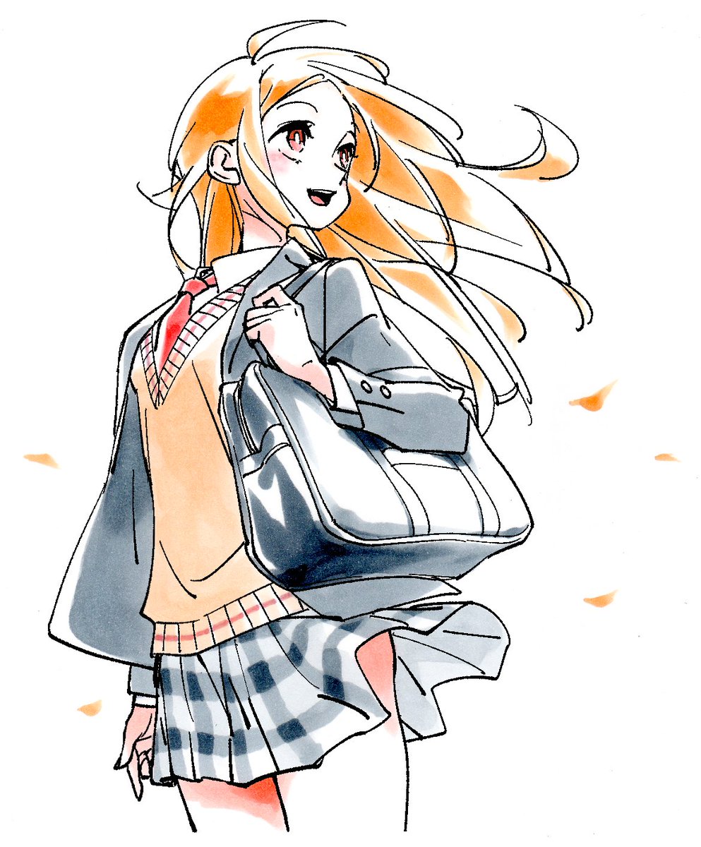 Twitter 上的 タヤマ碧 お題箱 風になびかれてるチェック柄のスカートの茶髪 ロング の女子高生 T Co 0r3c5kwdue Twitter