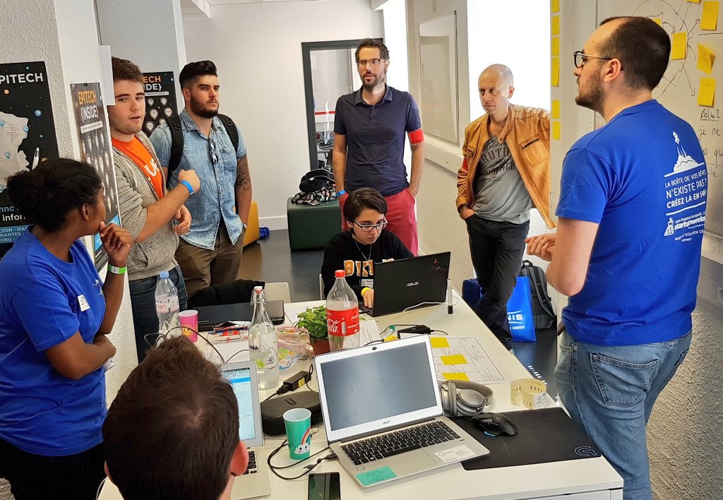 JF Carrasco (@jfcarrasco) on Twitter photo Test de léger duckface à la <a href="/FrenchTechCdA/">French Tech Côte d'Azur Région Sud</a> en plein coaching du #SNSA 2018 en direct de @EpitechNice avec plein de projets de ouf portés par des équipes énormes et des coaches au top dont les wonderboys de <a href="/hyvegroup/">Hyve</a> venus en toute simplicité ou encore <a href="/OlivMcar/">Olivier ARLET </a> ou <a href="/CityscootNICE/">Cityscoot</a> Test de léger duckface à la <a href="/FrenchTechCdA/">French Tech Côte d'Azur Région Sud</a> en plein coaching du #SNSA 2018 en direct de @EpitechNice avec plein de projets de ouf portés par des équipes énormes et des coaches au top dont les wonderboys de <a href="/hyvegroup/">Hyve</a> venus en toute simplicité ou encore <a href="/OlivMcar/">Olivier ARLET </a> ou <a href="/CityscootNICE/">Cityscoot</a>