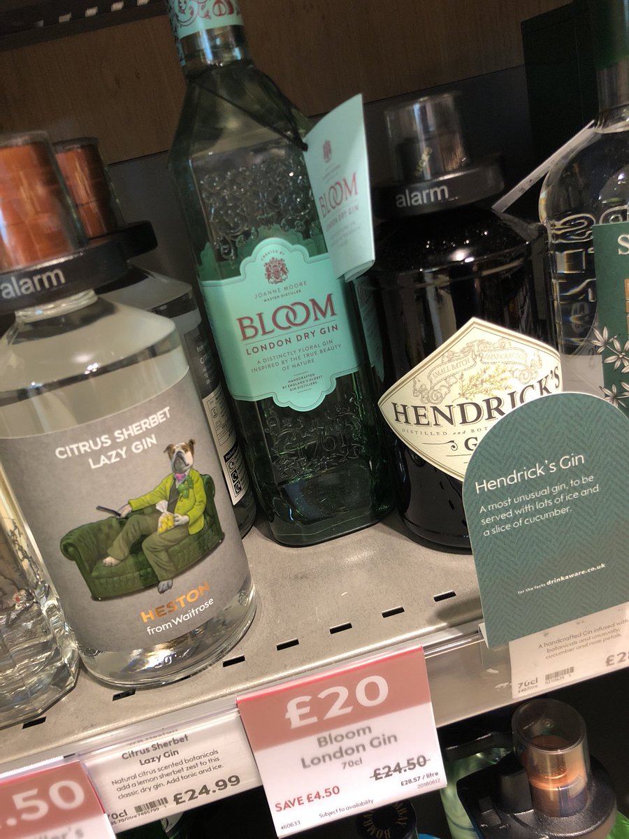 BetterResearch's tweet image. Bargain! @waitrose #bloomgin