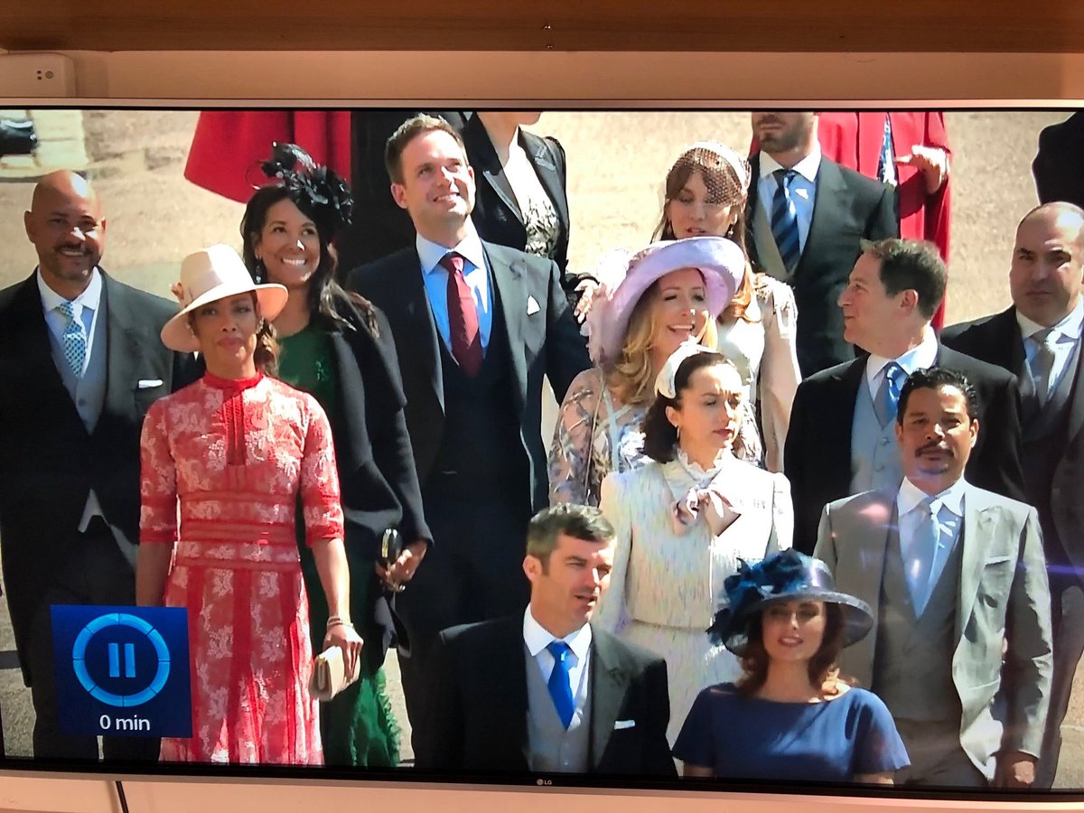 xoxodalia's tweet photo. #suitscast #RoyalWedding https://t.co/JXfqCldxIu